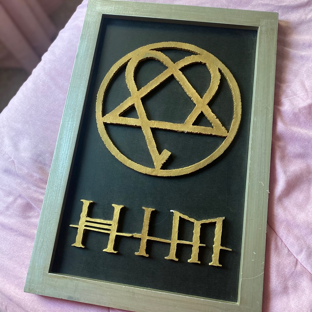 Wooden Heartagram